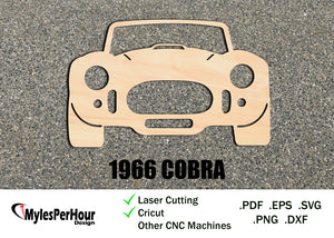 1966 Cobra - Files For CNC, Laser, Vinyl Machines, and More