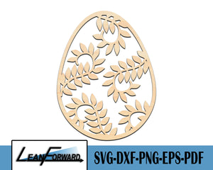 Leafy Egg CNC File