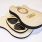 Acoustic Guitar Pick Holder – Wooden Guitar Pick Organizer