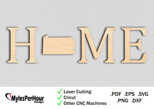 "Home" Pennsylvania - Files For CNC, Laser, Vinyl Machines, and More