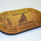 Custom Motorcycle Cribbage Board – Personalized Rider Game Board