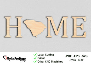 "Home" South Carolina - Files For CNC, Laser, Vinyl Machines, and More